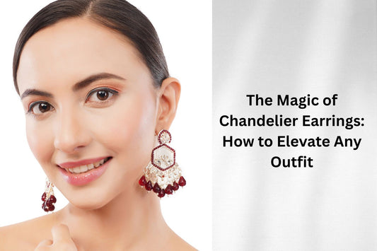 the magic of chandelier earrings: how to elevate any outfit