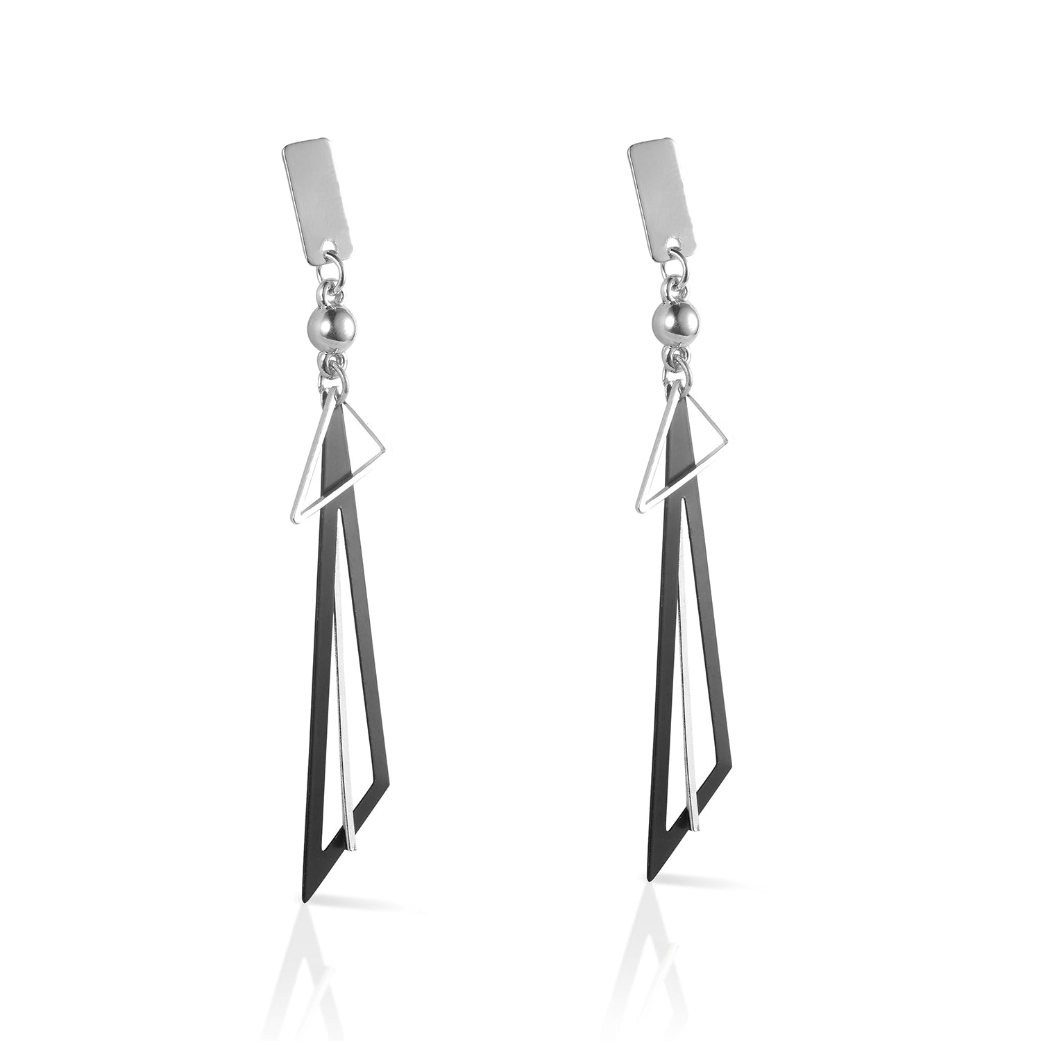 long tassel earrings for women front view